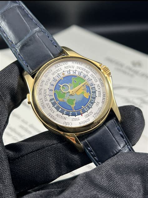 patek philippe world time 5131j enamel dial|Patek Philippe world time watch.